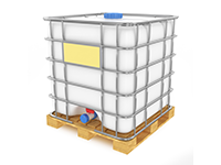Polifluid — Packaging and details — One-way tank — flat bottom