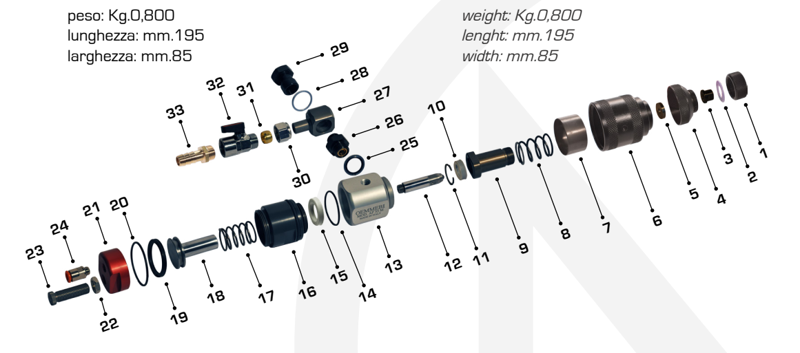 Oemmebi AP35M — Despiece